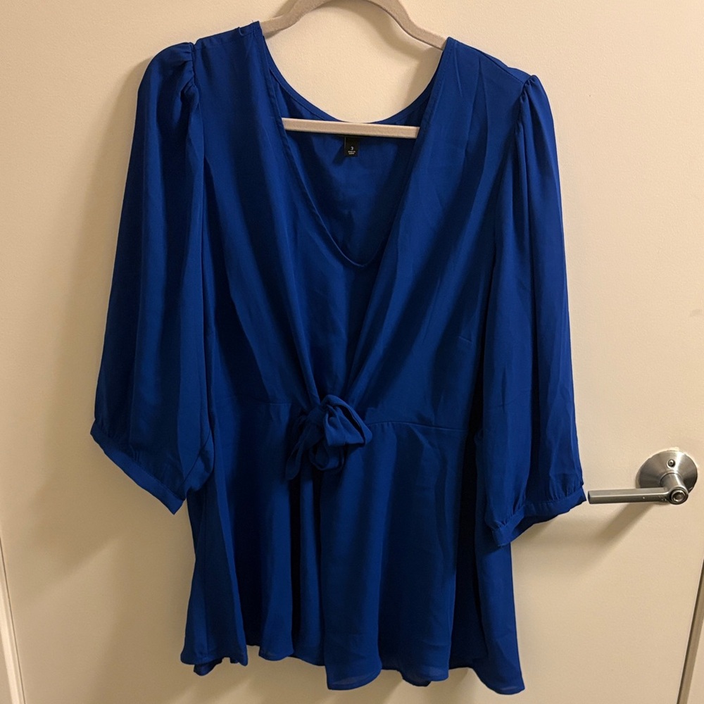 Torrid Deep Blue Women's Blouse